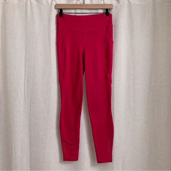 lululemon athletica Pants - Lululemon’s Fast and Free Thermal 5 Pocket Tight Fuscia Berry Color 27” 6